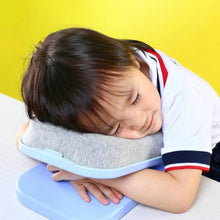 Foldable Soft Nap Doughnut Pillow – Slow-Rebound, Portable Head Cushion for Kids & Office
