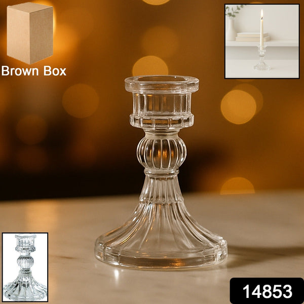 Glass Candle Holder