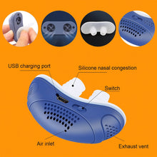 Rechargeable Electronic Anti-Snoring Device with Air Purifier Function (1 Pc)